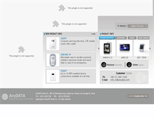 Tablet Screenshot of anydata.com
